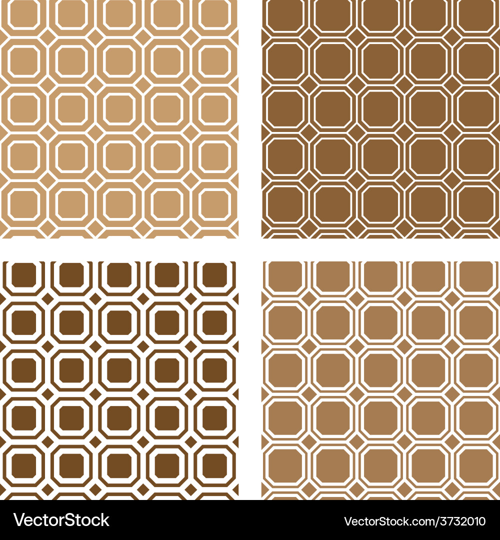 Line square tile seamless background Vector Image