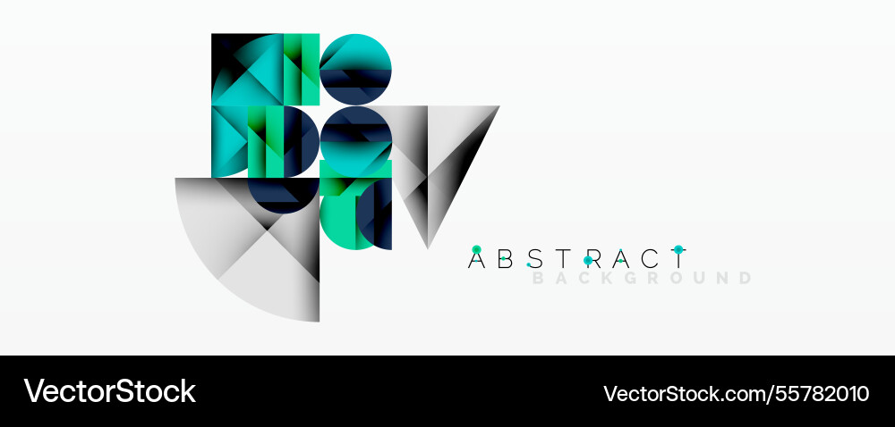Modern abstract composition with layered circles Modern abstract composition with layered circles Vector Image