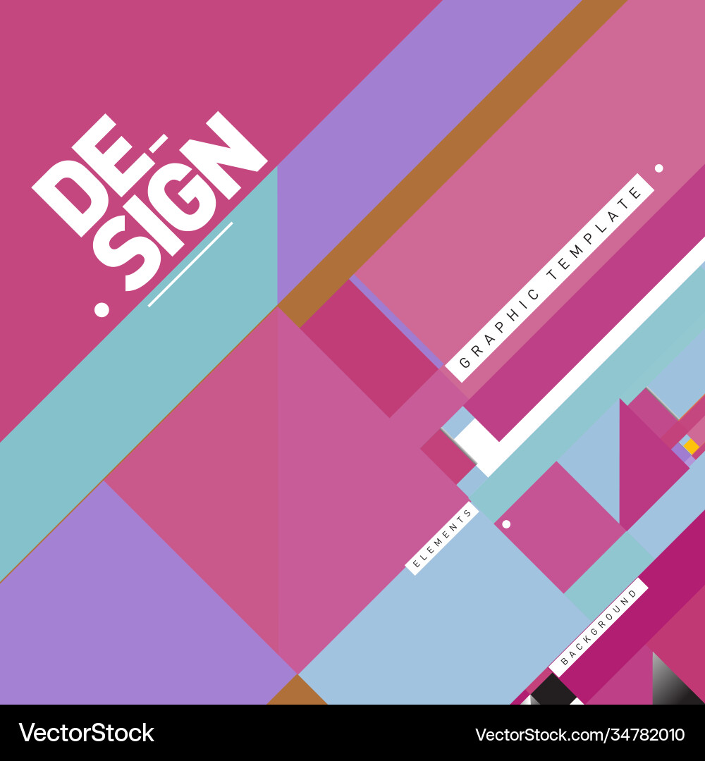 Modern colorful background material design Modern colorful background material design vector image