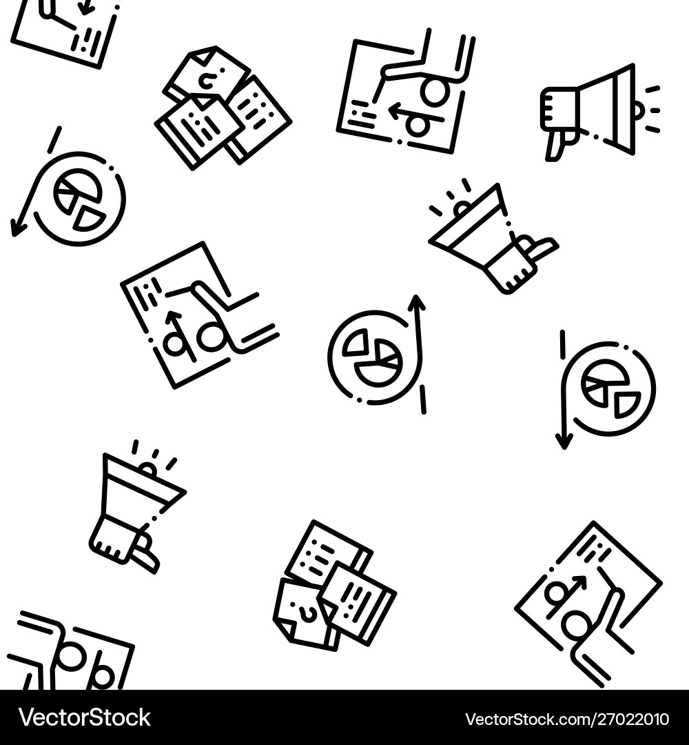 Scrum agile seamless pattern Scrum agile seamless pattern vector image