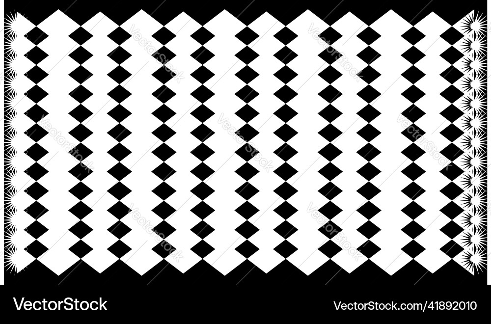 Zig-zag kreuz edgy Linien Musterelement Zig-zag kreuz edgy Linien Musterelement Vektorbild
