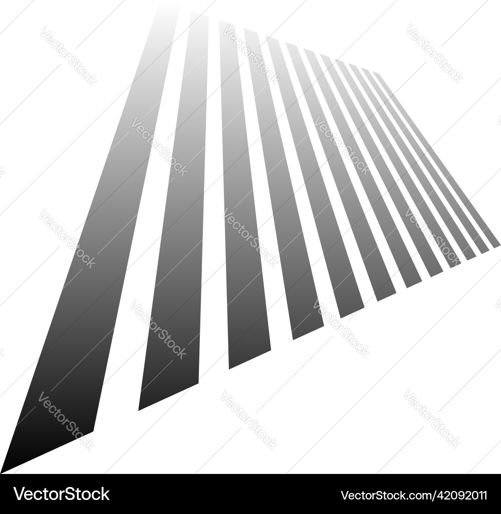 3d dynamic lines stipes in perspective vanishing 3d dynamic lines stipes in perspective vanishing Vector Image