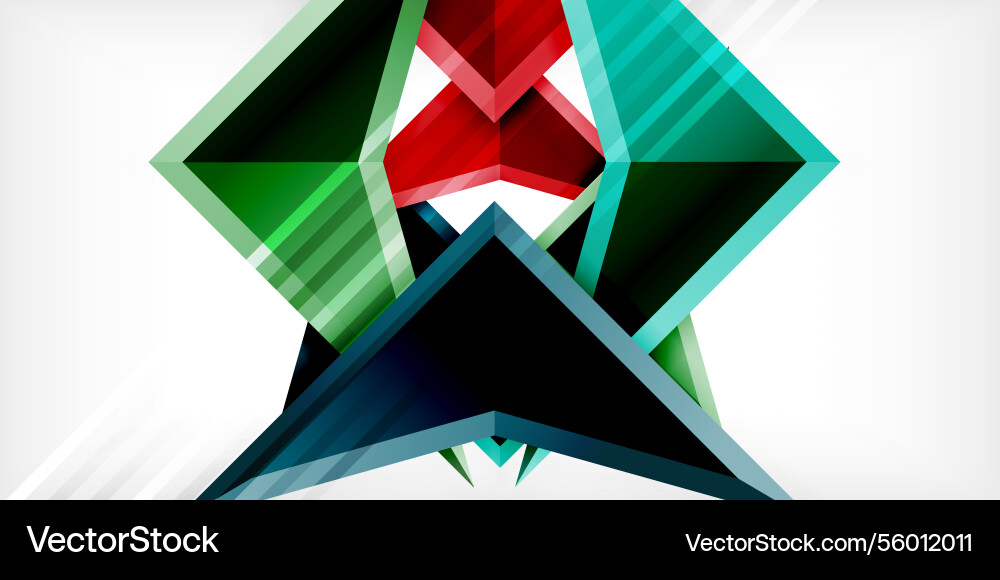 Abstract background color triangles and arrows Abstract background color triangles and arrows vector image