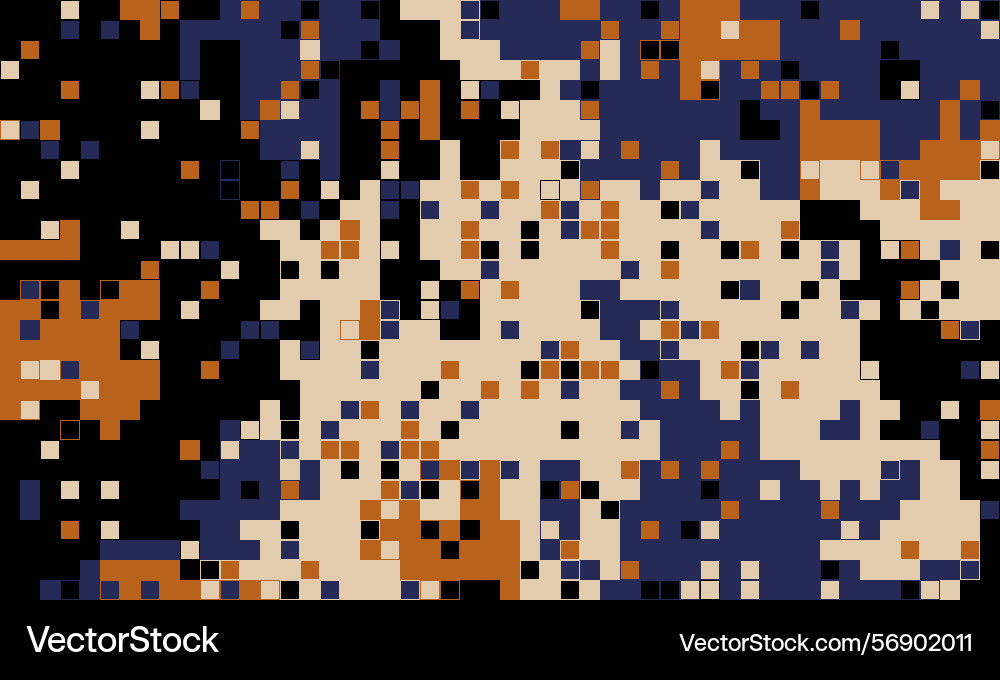 Abstract pixelated pattern in muted earth tones Abstract pixelated pattern in muted earth tones Vector Image