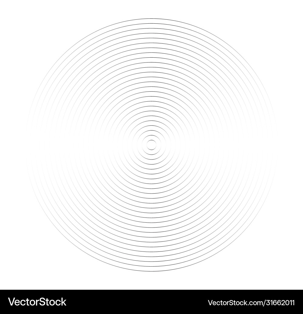 Concentric circle elements element for graphic Concentric circle elements element for graphic Vector Image