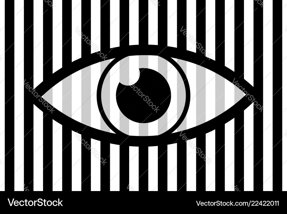Eye abstract background Eye abstract background vector image