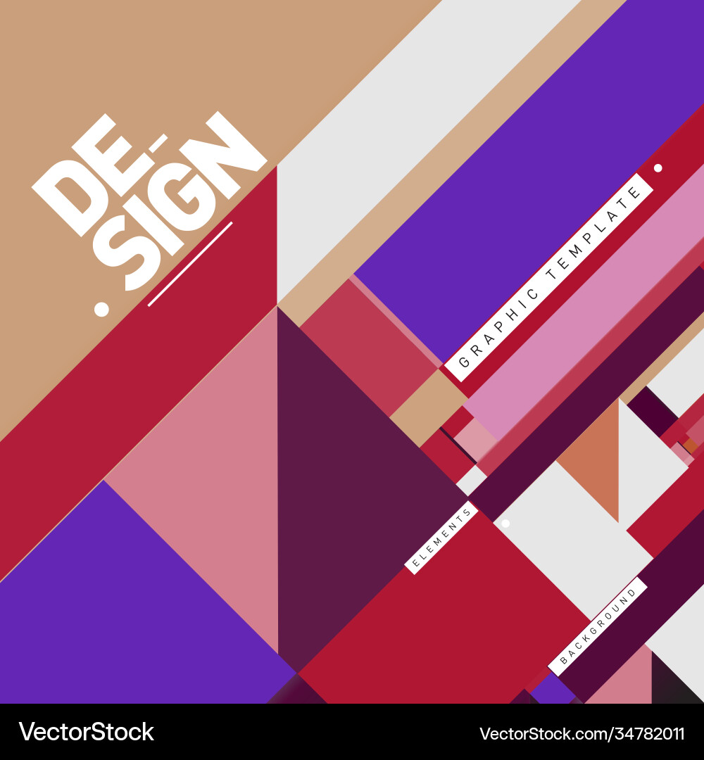 Modern colorful background material design Modern colorful background material design vector image