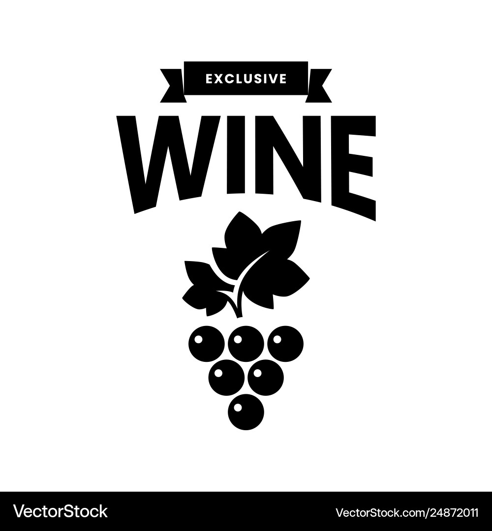 Modernes Wein-Logo Zeichen für Tavern Restaurant Modernes Wein-Logo Zeichen für Tavern Restaurant vektorbild