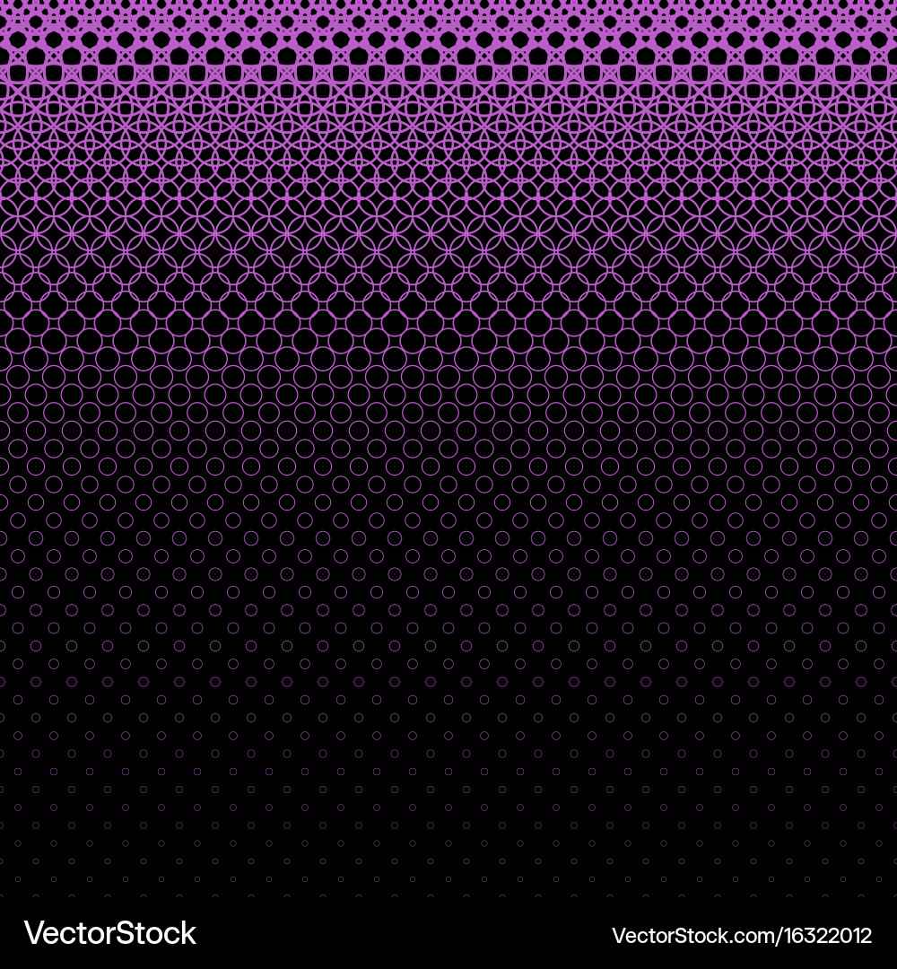 Abstract halftone circle pattern background Vector Image
