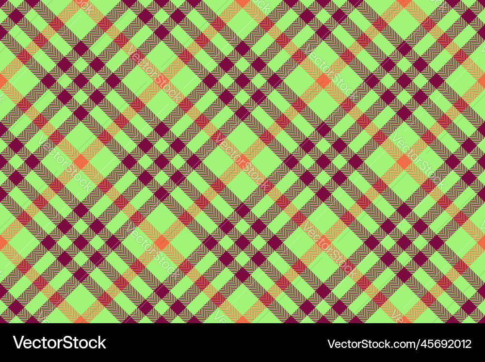 Check texture seamless fabric textile pattern Vector Image
