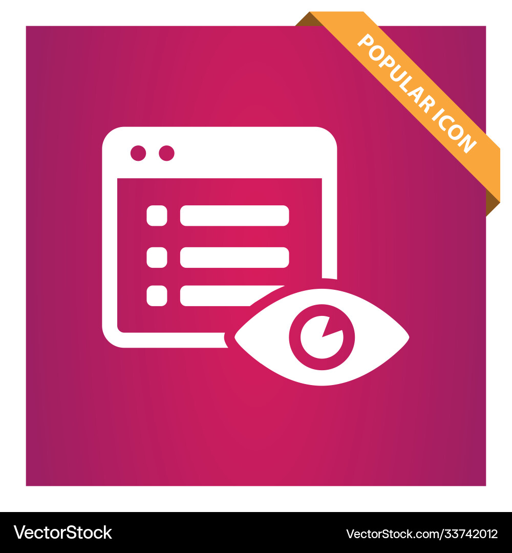 File hide icon Vector Image