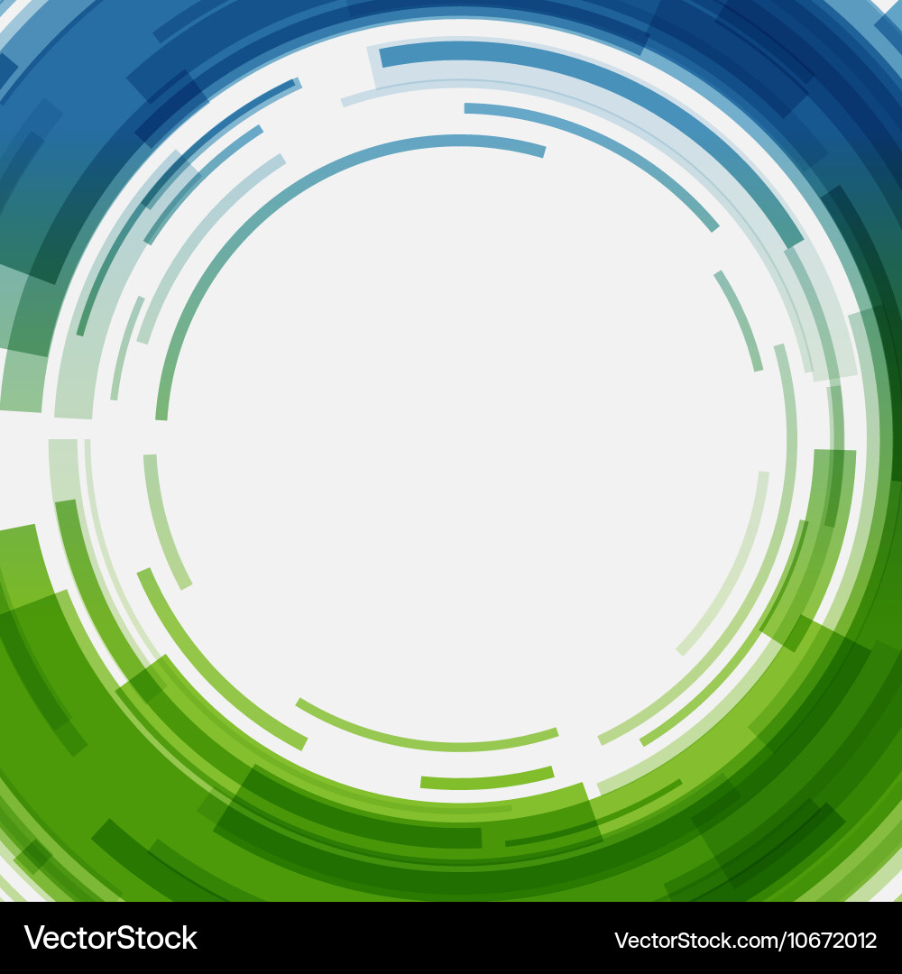 Geometric Abstract Circles vector image