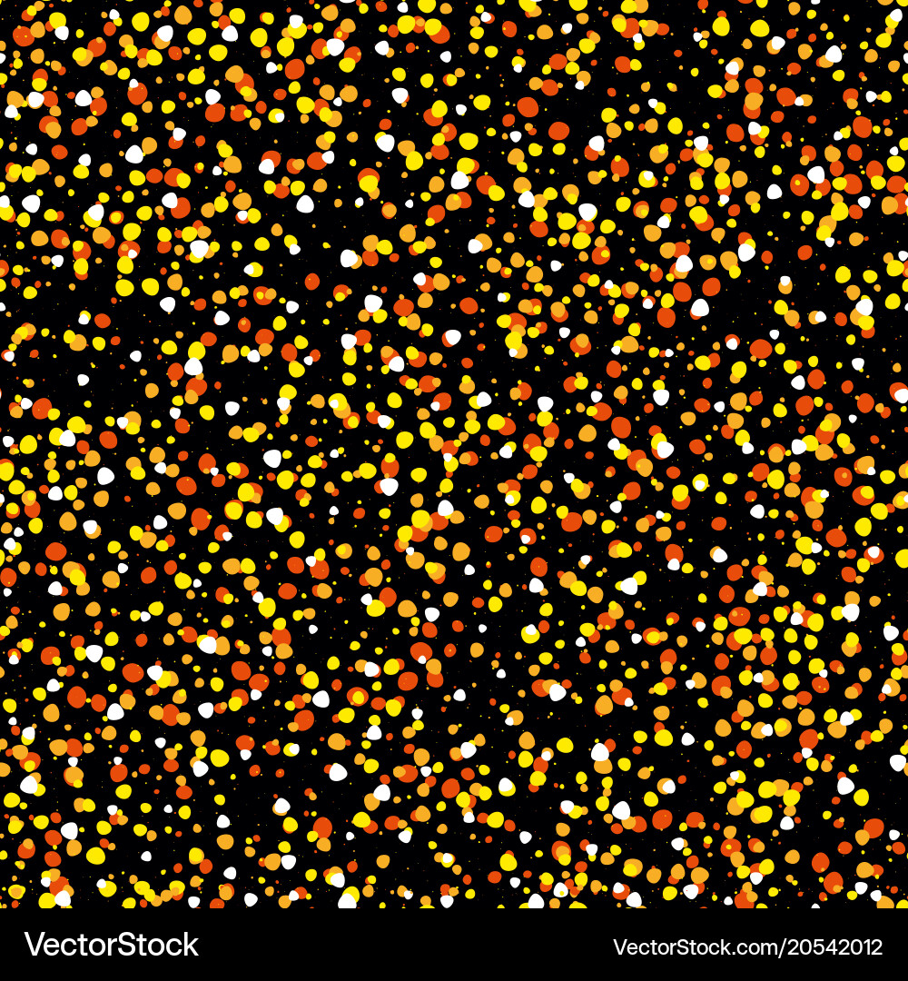 Seamless splash patterns in orange tones Vector Image