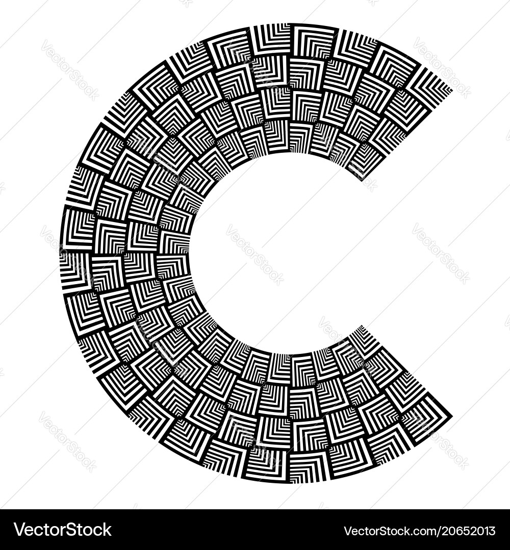 Abstract design element vector image