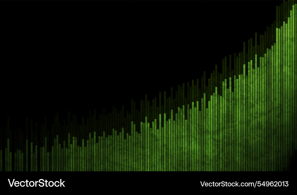 Abstract growing financial graph chart background Abstract growing financial graph chart background vector image