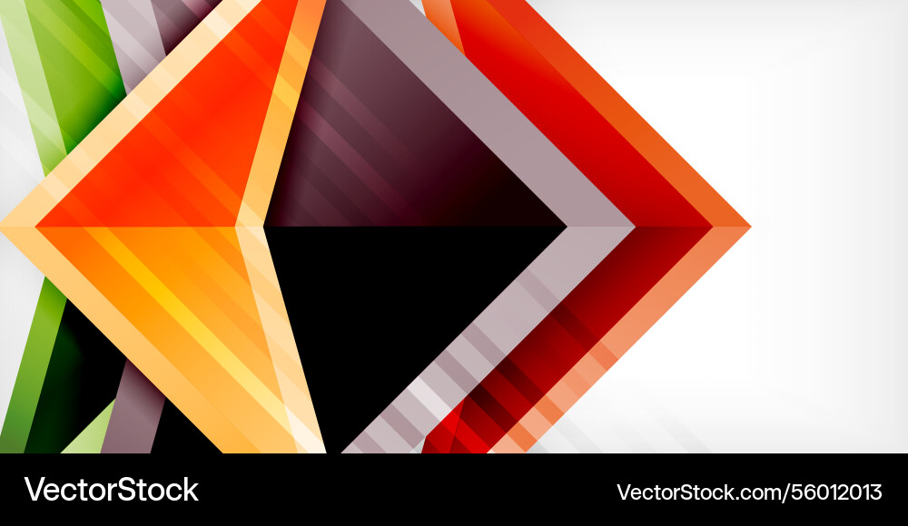 Arrows with 3d effect abstract background Arrows with 3d effect abstract background vector image