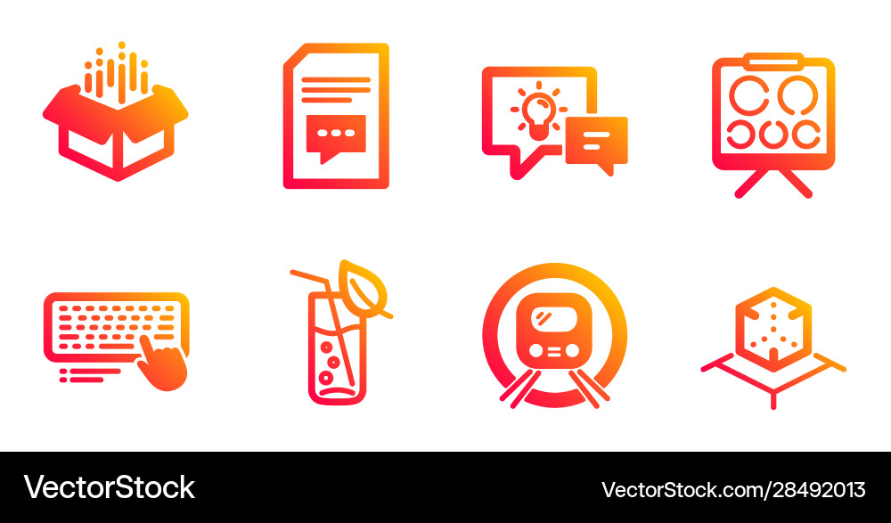 Computer keyboard metro subway and comments icons Computer keyboard metro subway and comments icons vector image
