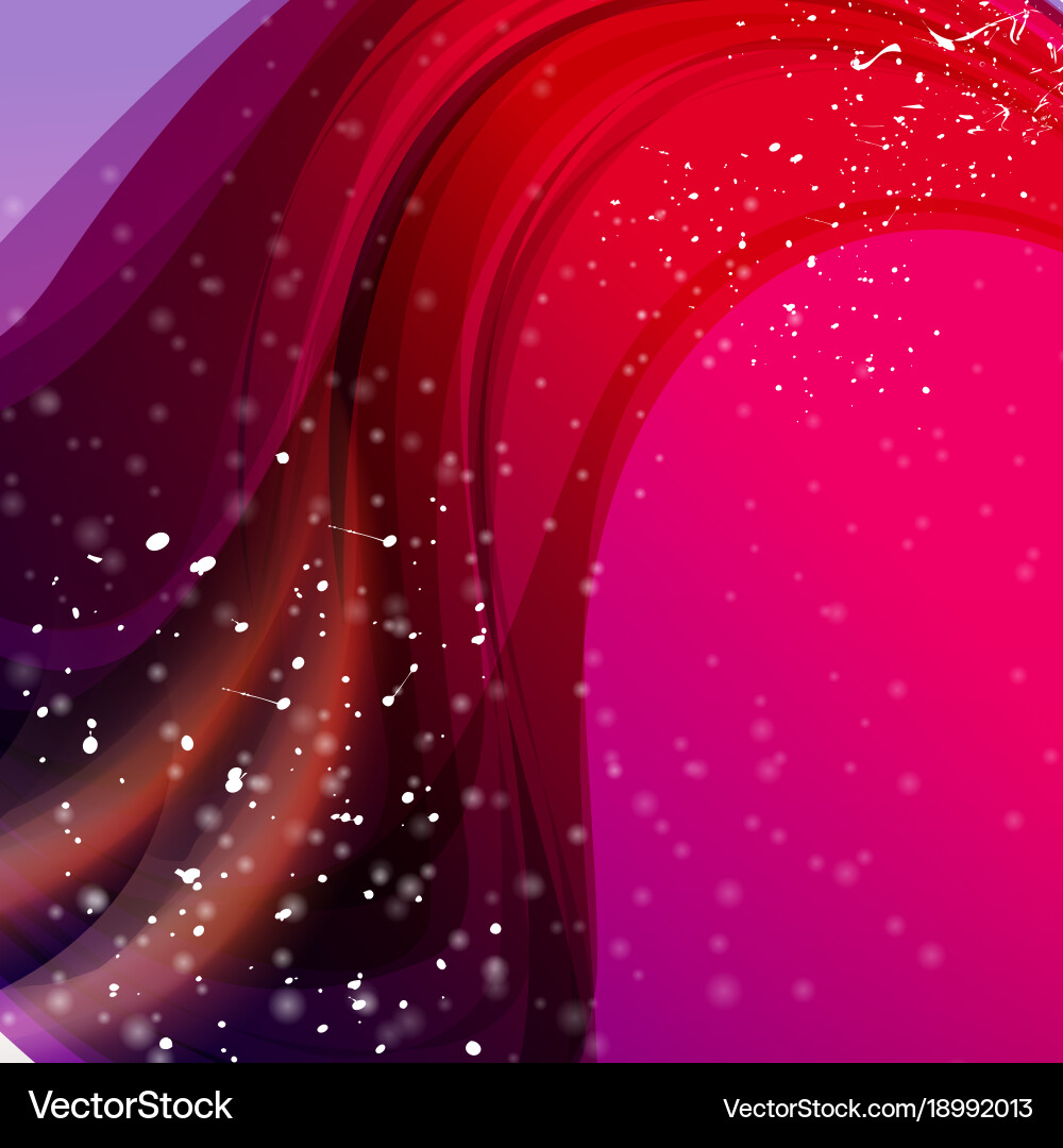 Minimal curve liquid spark wave background vector image