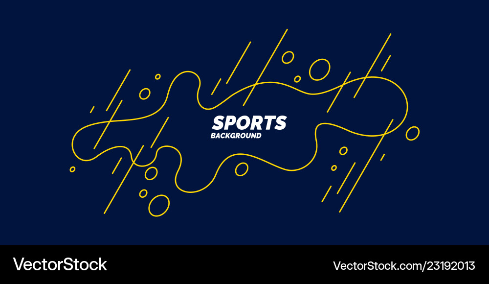 Organic forms with dynamic waves and lines vector image