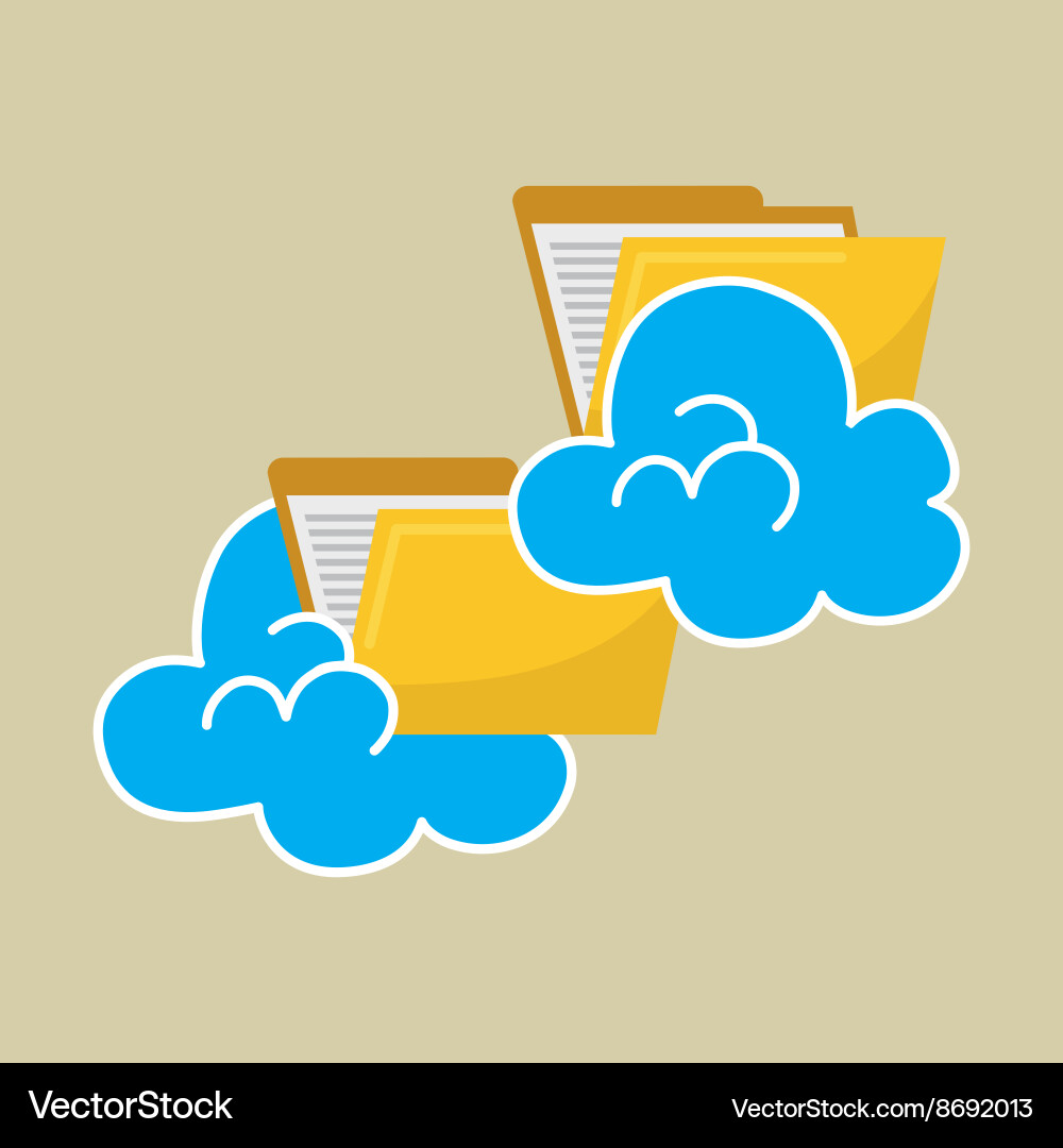 Security system design technology Vector Image