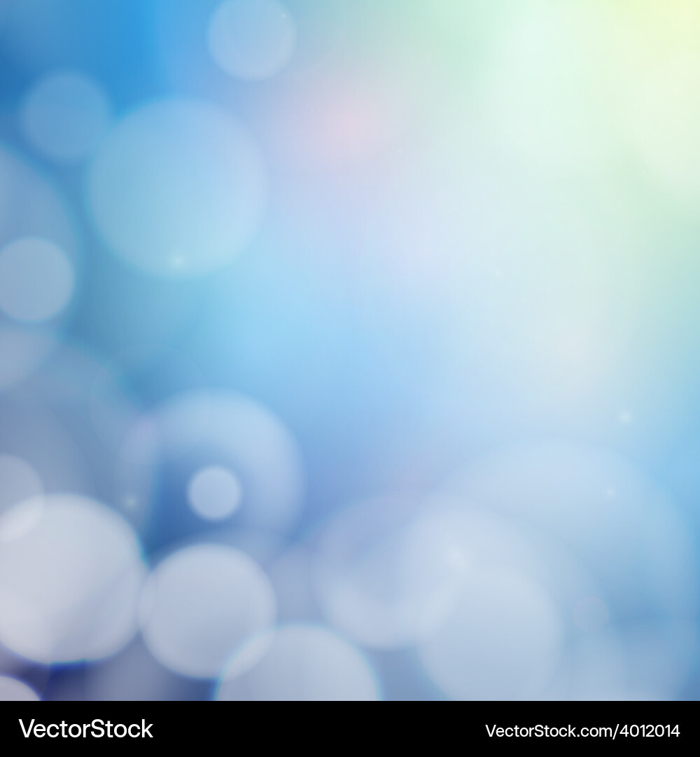 Abstract Bokeh Background vector image