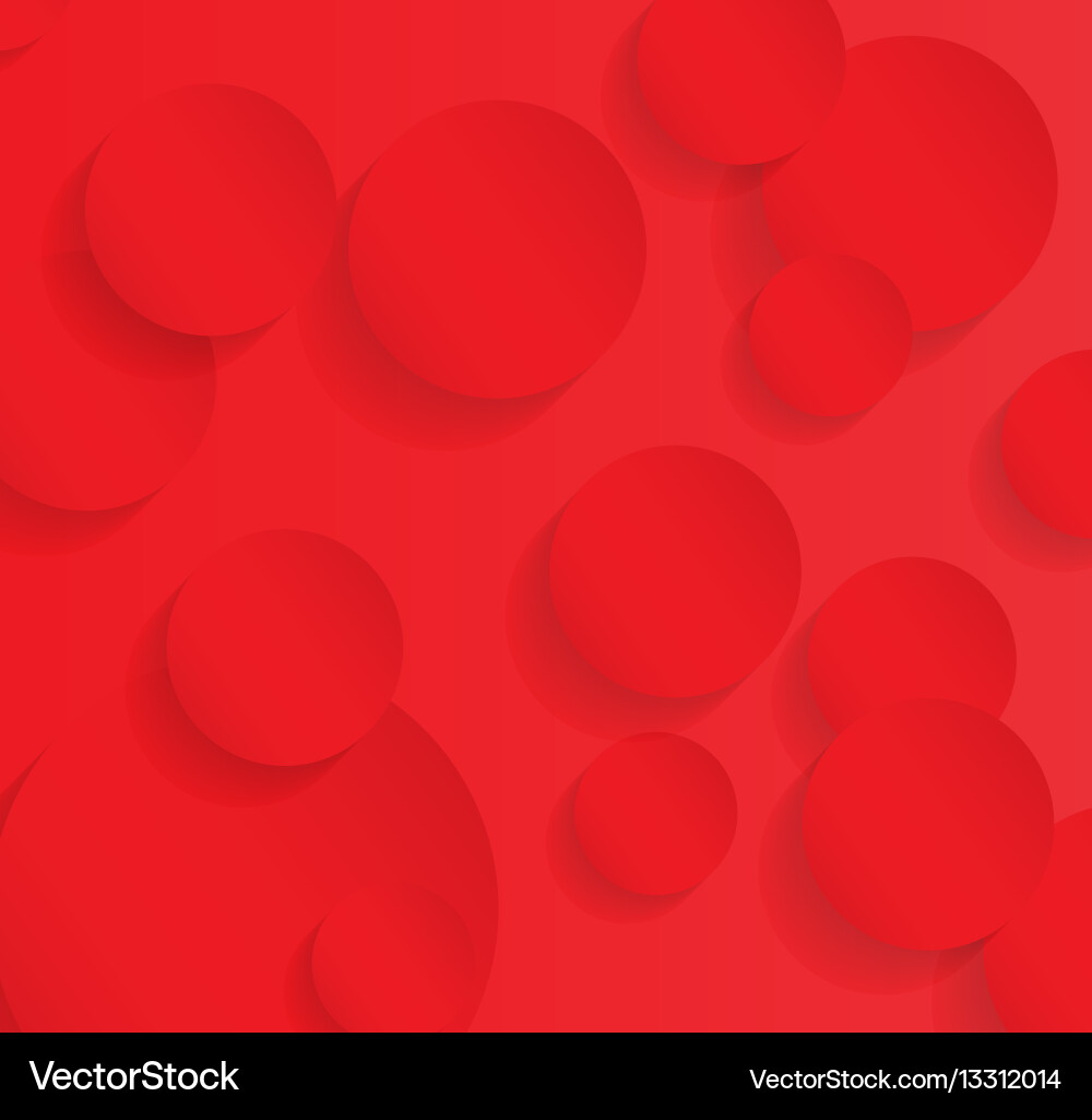 Abstract Circle Pattern - Retro Style vector image