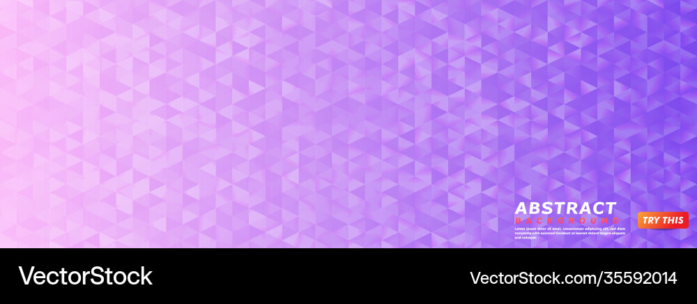 Colorful gradient with transparent mosaic texture Vector Image
