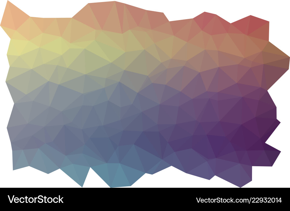 Colorful triangular low poly mosaic abstract Colorful triangular low poly mosaic abstract vector image