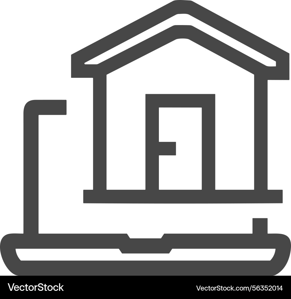 Computer icon symbol image Vector Image