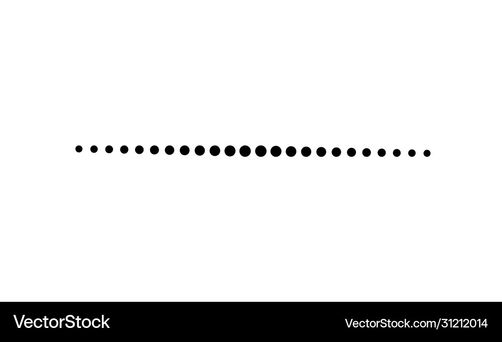 Dotted line simple shape symbol icon design Dotted line simple shape symbol icon design vector image