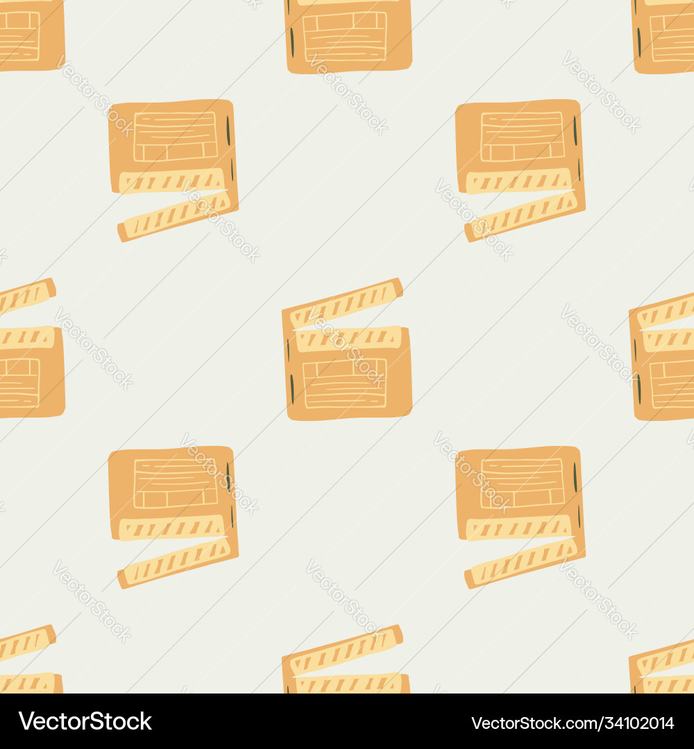 Minimalistic seamless pattern with simple Minimalistic seamless pattern with simple Vector Image