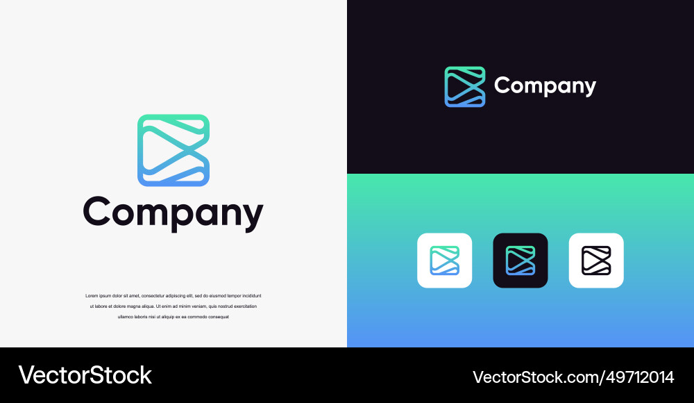 Simple initial c monogram logo Vector Image