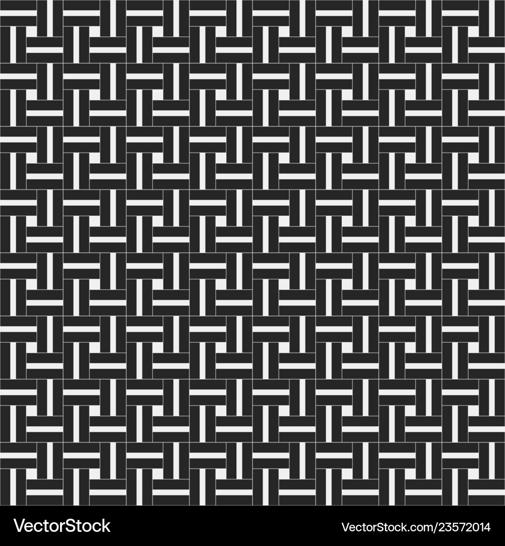 Squared seamless pattern with symmetric geometric Squared seamless pattern with symmetric geometric vector image