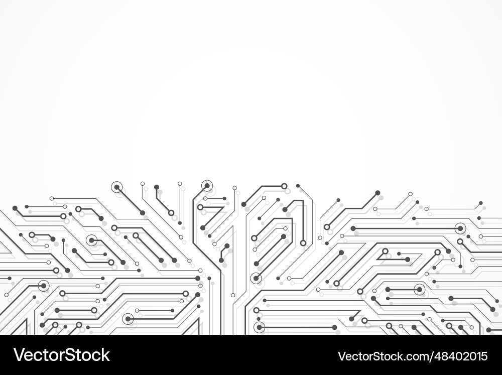 Abstract background with technology circuit board Abstract background with technology circuit board vector image