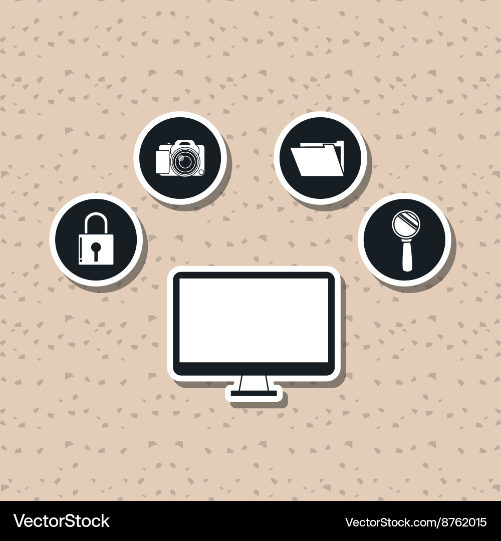 Internet of things design Vector Image
