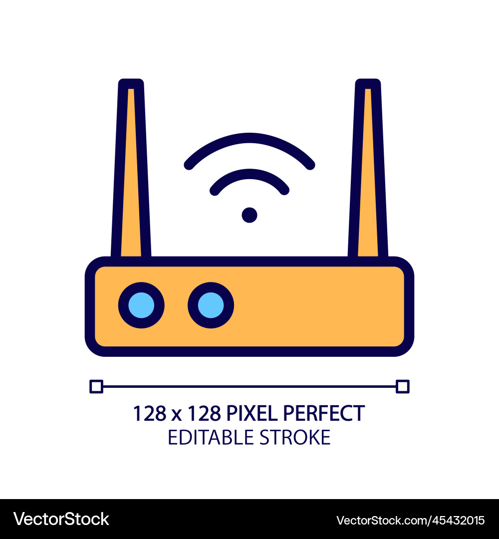 Internet pixel perfect rgb color icon Internet pixel perfect rgb color icon vector image