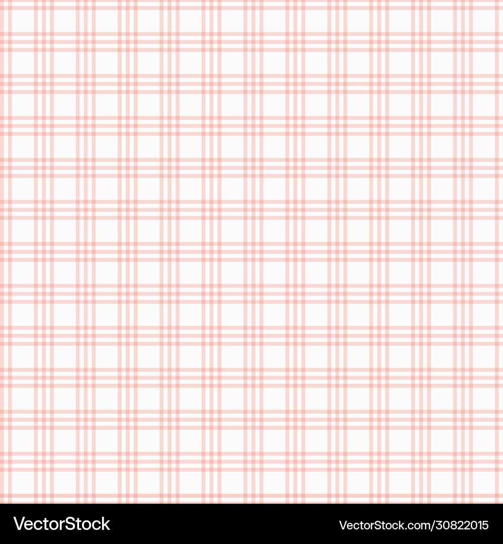 Pink and White Checkered Pattern vector image
