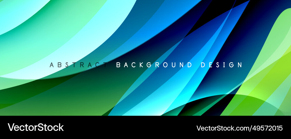Simple fluid color gradient abstract background Vector Image