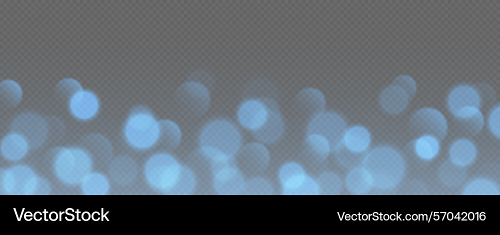 Blue bokeh blurred background with sparkling Blue bokeh blurred background with sparkling vector image