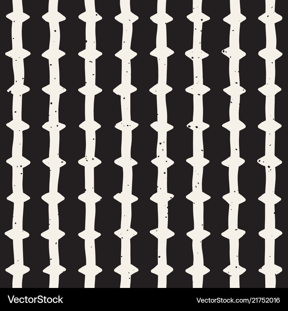 Hand drawn lines seamless grungy pattern abstract Vector Image