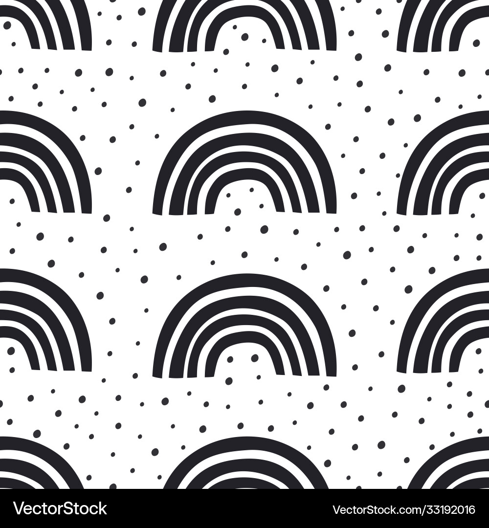 Minimalist Dot Pattern vector image