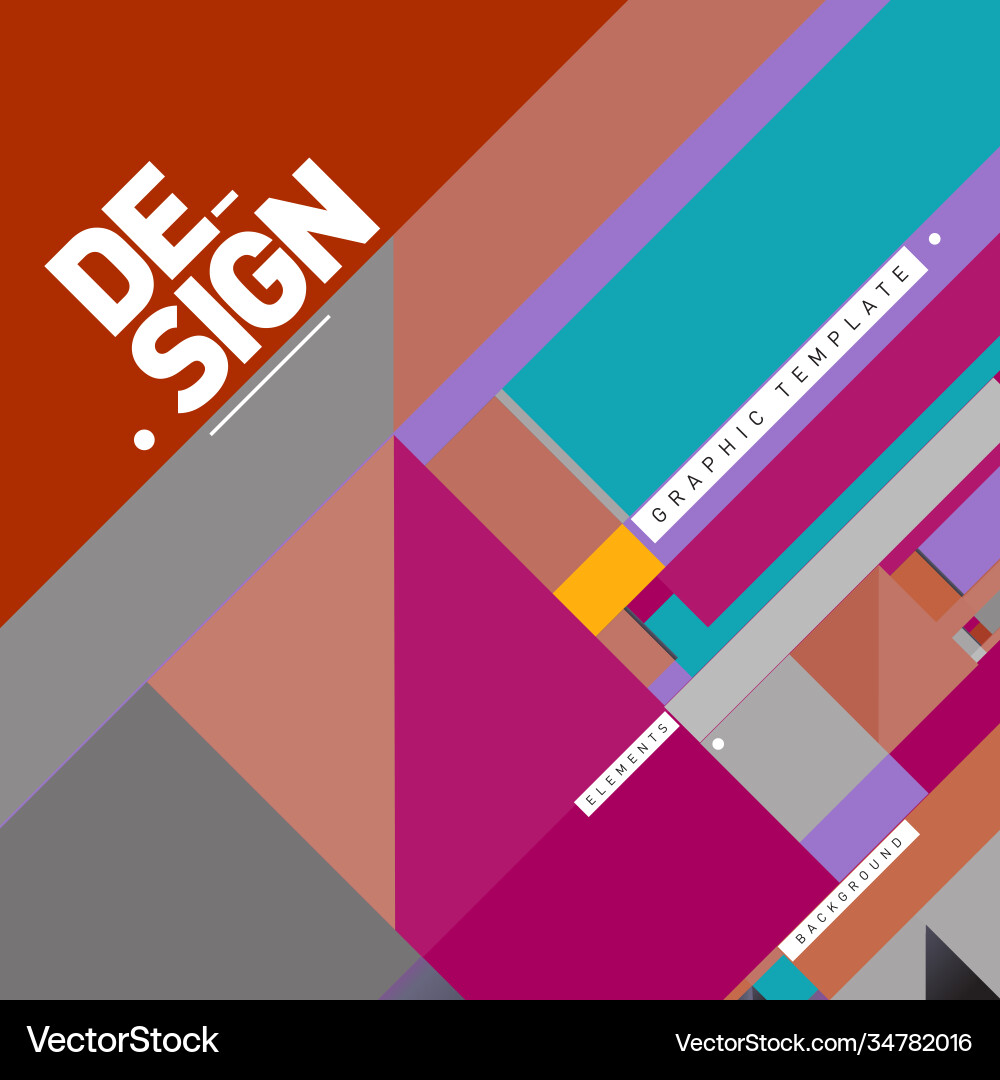 Modern colorful background material design Modern colorful background material design vector image