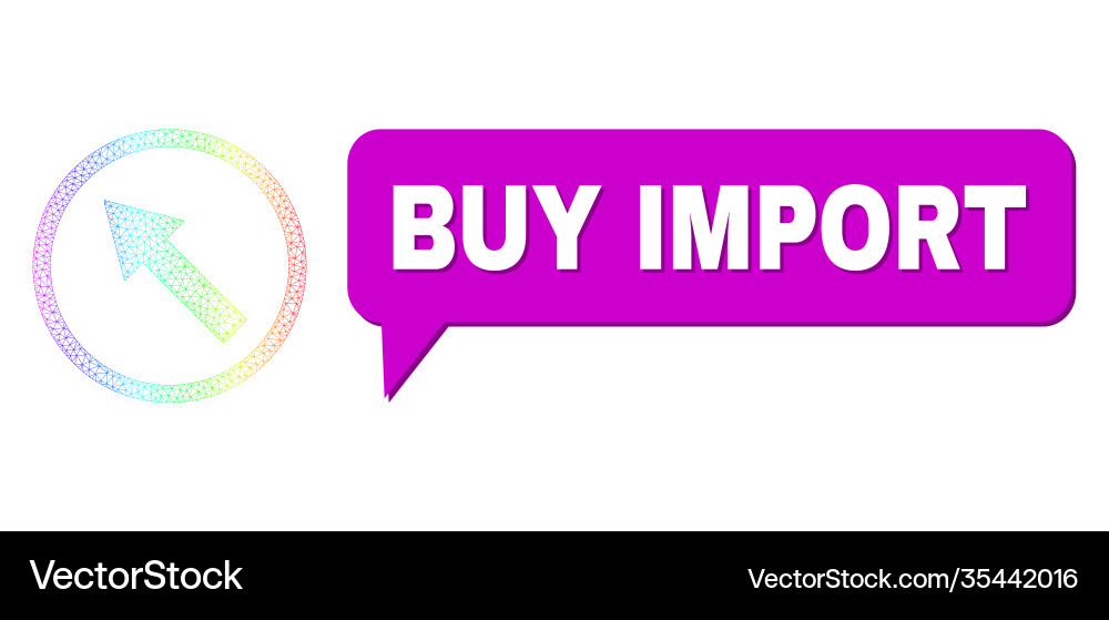 Spectral net gradient up-left rounded arrow icon Spectral net gradient up-left rounded arrow icon Vector Image