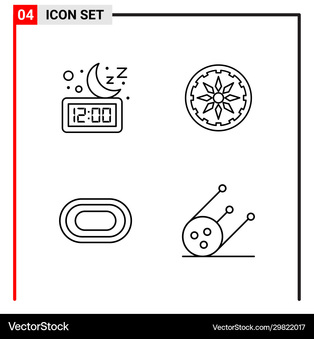4 general icons for website design print 4 general icons for website design print Vector Image