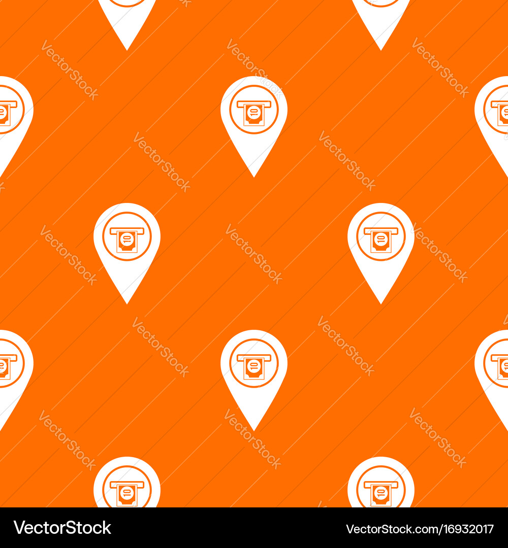 Cash terminal pointer pattern seamless Vector Image