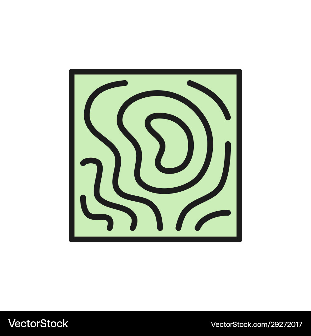 Geographic topographic map grid geolocation flat Geographic topographic map grid geolocation flat vector image