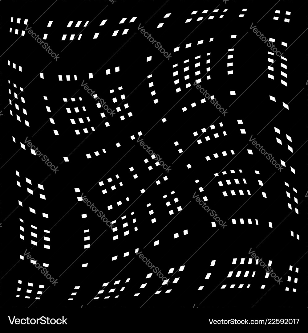 Grid mesh of distorted lines geometric monochrome Grid mesh of distorted lines geometric monochrome vector image