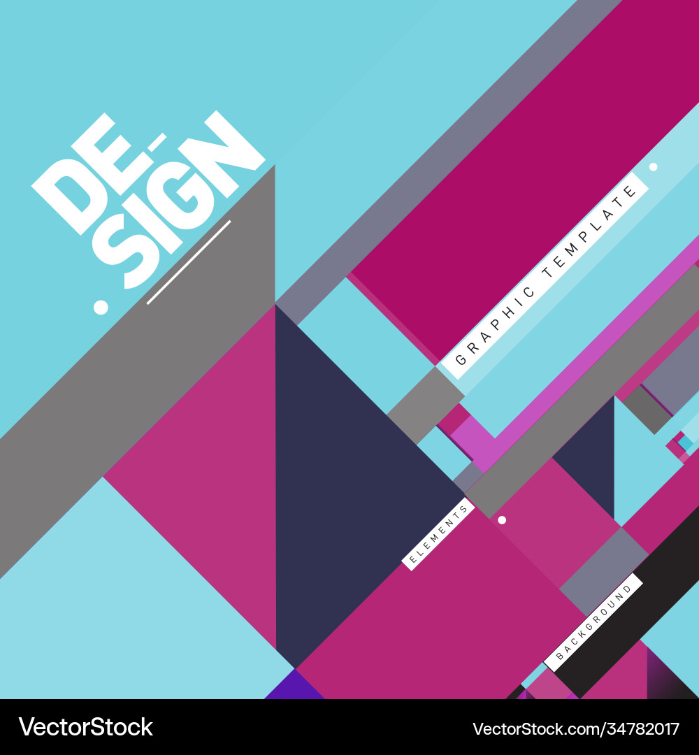 Modern colorful background material design Modern colorful background material design vector image