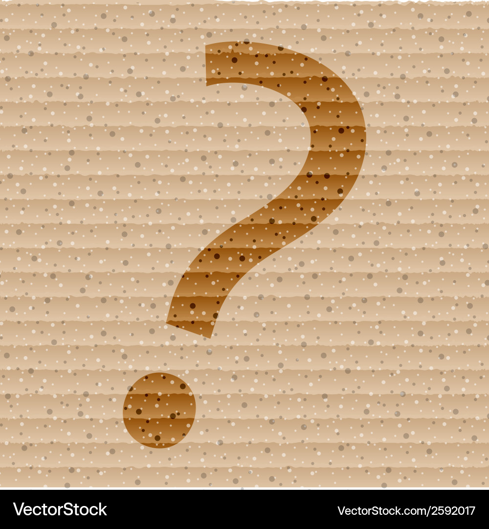 Question mark flat modern web button and space vector image