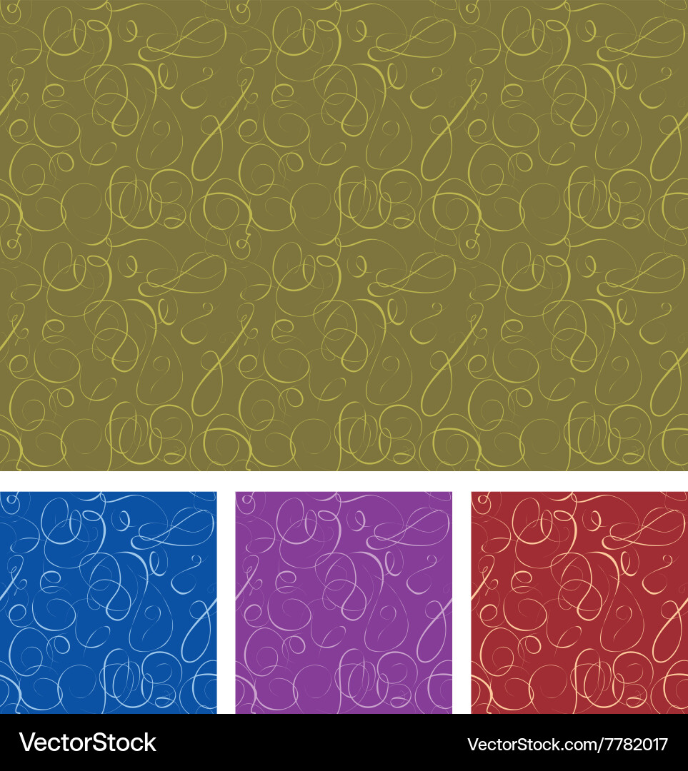 Seamless background in four color Vector Image